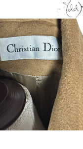 Christian Dior Loro Piana Cashmere Coat Camel 1990s, Base view | Sold Attire