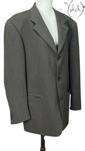 Ciro Citterio Pinstripe Wool Blazer – Italian Classic, Interior view | Sold Attire