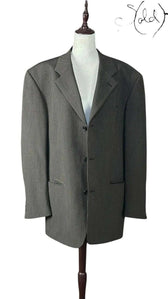 Ciro Citterio Pinstripe Wool Blazer – Italian Classic, Authenticated Pre-Owned | Sold Attire