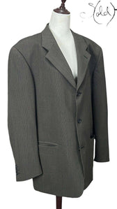 Ciro Citterio Pinstripe Wool Blazer – Italian Classic, Detail view | Sold Attire