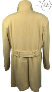 Claudia Collection 1978 Italian Lana Wool Coat, Detail view | Sold Attire