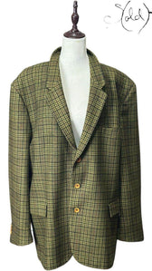 C.P. Collection Tweed Blazer – Vintage Old Money Style, Detail view | Sold Attire
