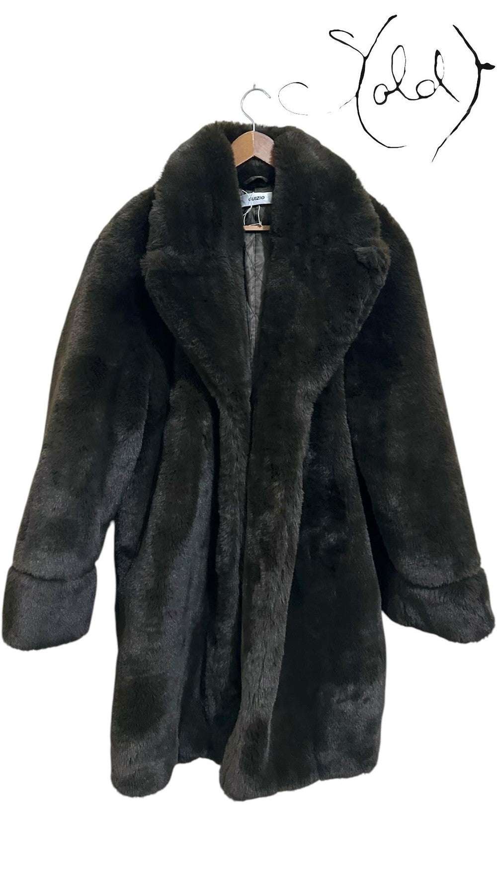 Danielle Guizio Faux Fur Coat – Bold Glamour - Sold Attire