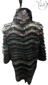 Diane von Furstenberg Fringed Coat – FW16, Interior view | Sold Attire