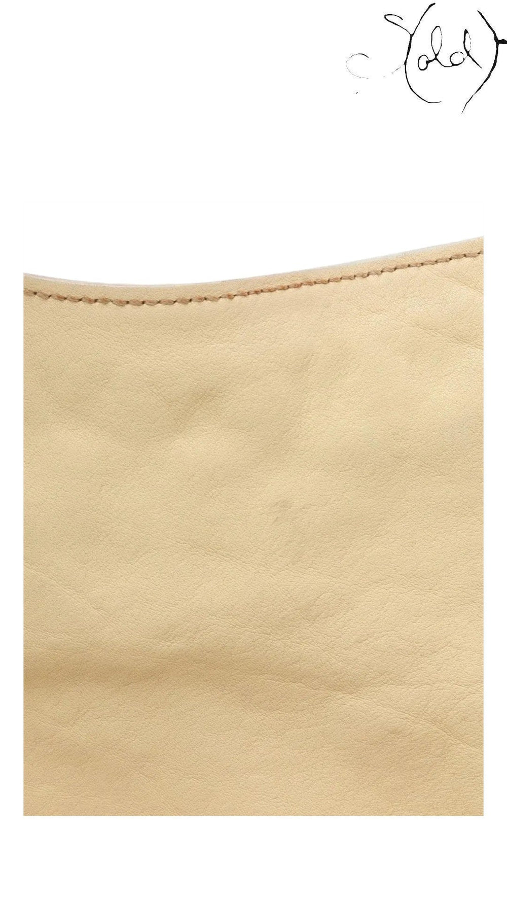 Dior 2000s Gaucho beige calf leather shoulder bag - view 5