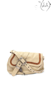Dior 2000s Gaucho beige calf leather shoulder bag - view 1