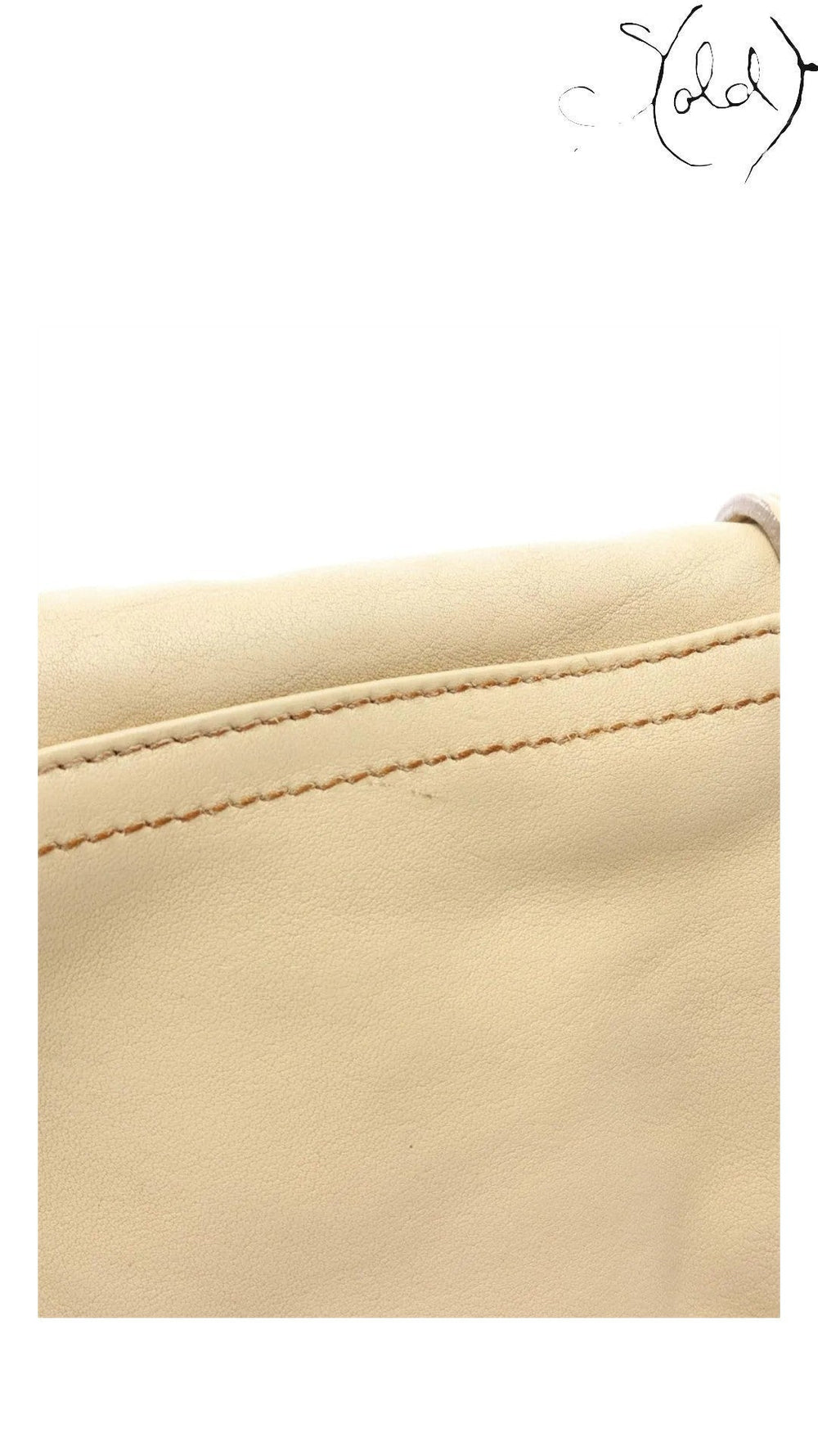 Dior 2000s Gaucho beige calf leather shoulder bag - view 4
