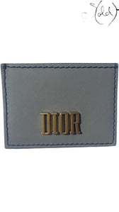 Dior Oblique Cardholder – Grained Calf, Authenticated Pre-Owned | Sold Attire