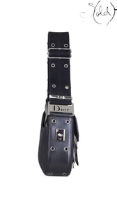 Dior Street Chic Columbus black canvas pouch bag 2002 - view 4