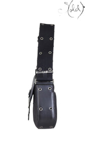 Dior Street Chic Columbus black canvas pouch bag 2002 - view 5