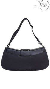 Dior Street Chic Columbus black canvas pouch bag 2002 - view 7