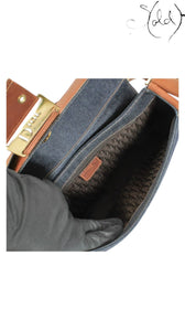 Dior Columbus Avenue Denim Bag 2000s Street Chic Rare, Hardware detail | Sold Attire