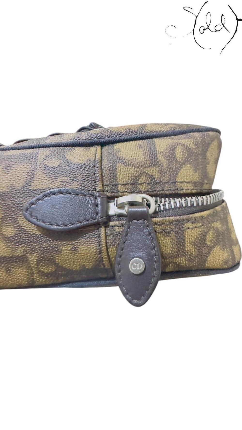 Dior Trotter ROMANTIQUE Bow Tote – Galliano Y2K, Hardware detail | Sold Attire