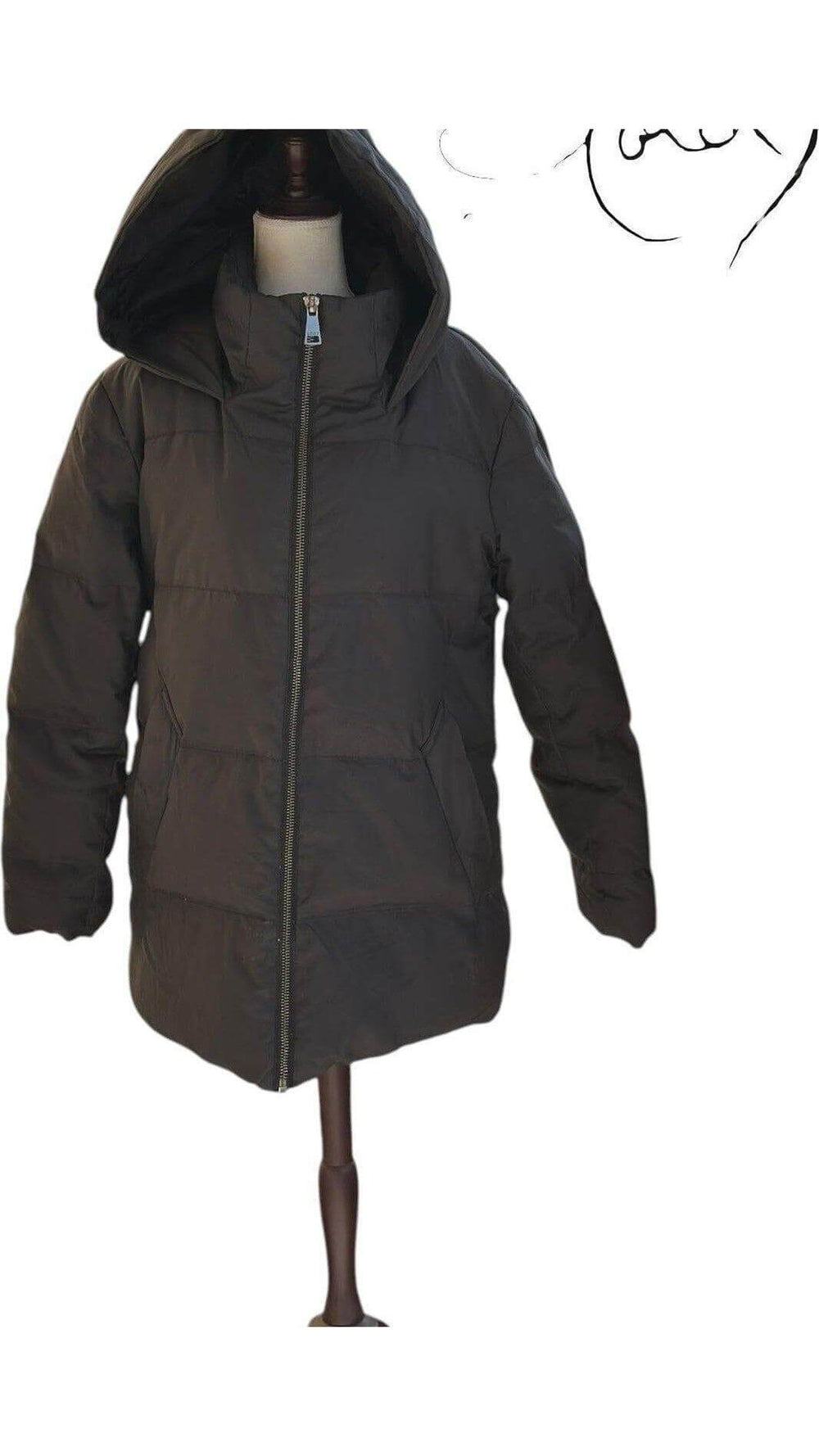 DKNY Black Puffer Jacket – Winter Essential