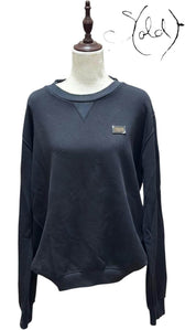Dolce & Gabbana Cotton-Silk Crew Neck – Effortless Luxury, Interior view | Sold Attire
