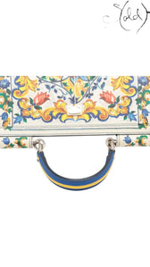 Dolce & Gabbana Sicily Medium Maiolica Print 2020s, Detail view | Sold Attire