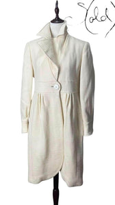 Emporio Armani Wool Coat – A Statement in Elegance, Detail view | Sold Attire