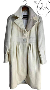 Emporio Armani Wool Coat – A Statement in Elegance, Interior view | Sold Attire