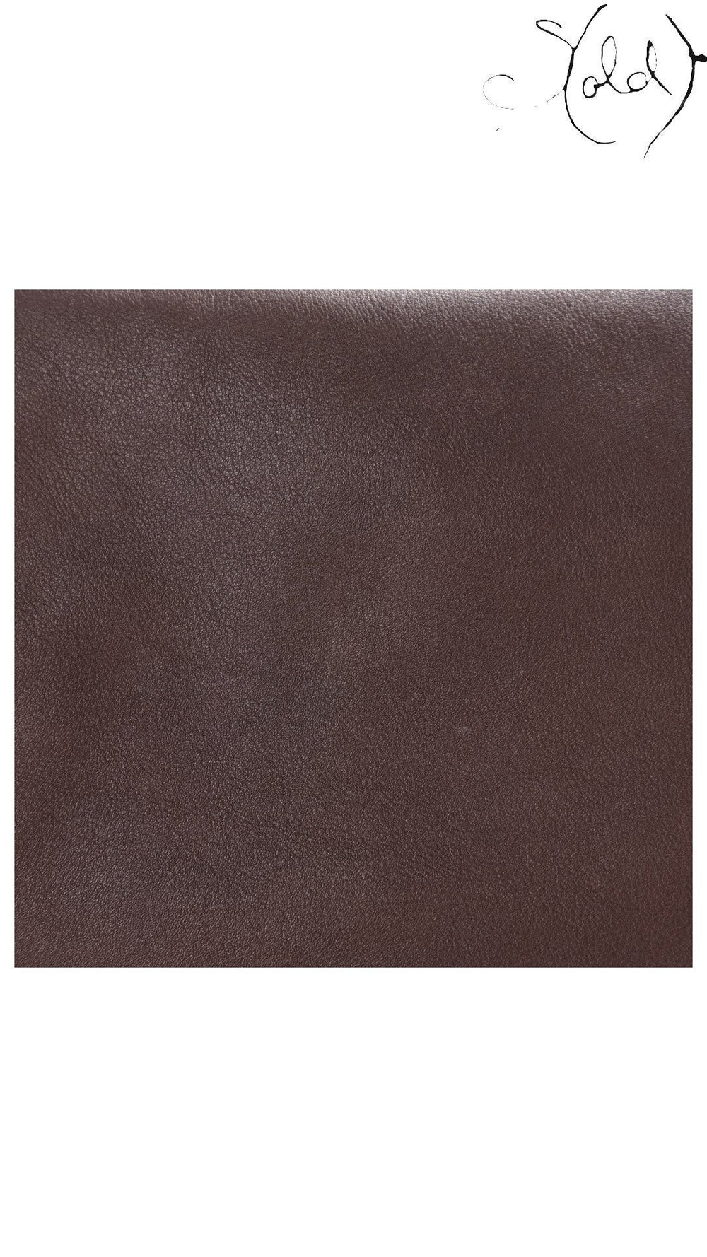 Fendi Big Forever Mama Baguette Brown Calfskin marking detail