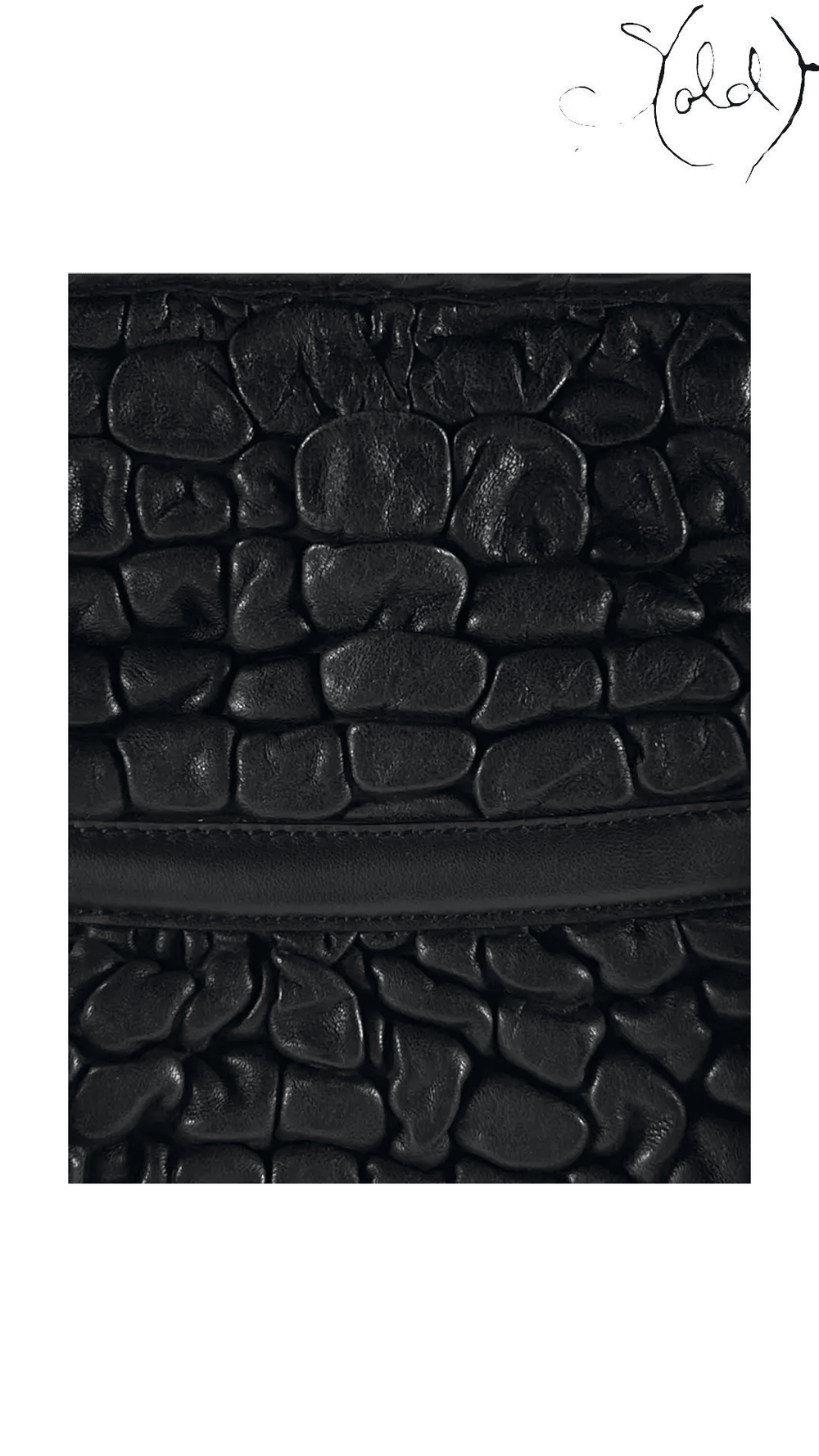 Fendi Chef Puckered Bubble dark brown leather tote - view 5