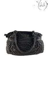 Fendi Chef Puckered Bubble dark brown leather tote - view 3