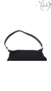 Fendi Mamma Baguette black jersey shoulder bag 26325 - view 6