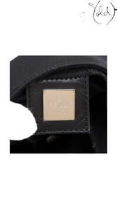Fendi Mamma Baguette black jersey shoulder bag 26325 - view 9