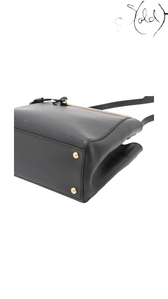 Fendi Petit 2Jours Black Leather Bag 8BH253 view 3