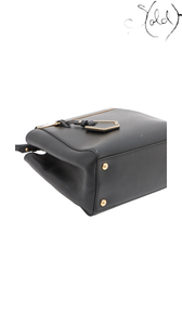 Fendi Petit 2Jours Black Leather Bag 8BH253 view 4