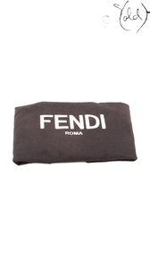Fendi Petit 2Jours Black Leather Bag 8BH253 view 9