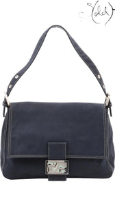 Fendi Mama Denim Shoulder Bag Blue Limited Edition, Authenticated Pre-Owned | Sold Attire
