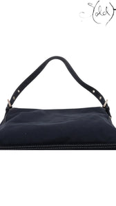 Fendi Mama Denim Shoulder Bag Blue Limited Edition, Base view | Sold Attire
