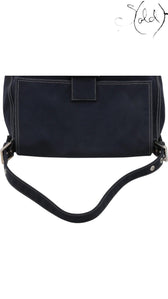 Fendi Mama Denim Shoulder Bag Blue Limited Edition, Hardware detail | Sold Attire