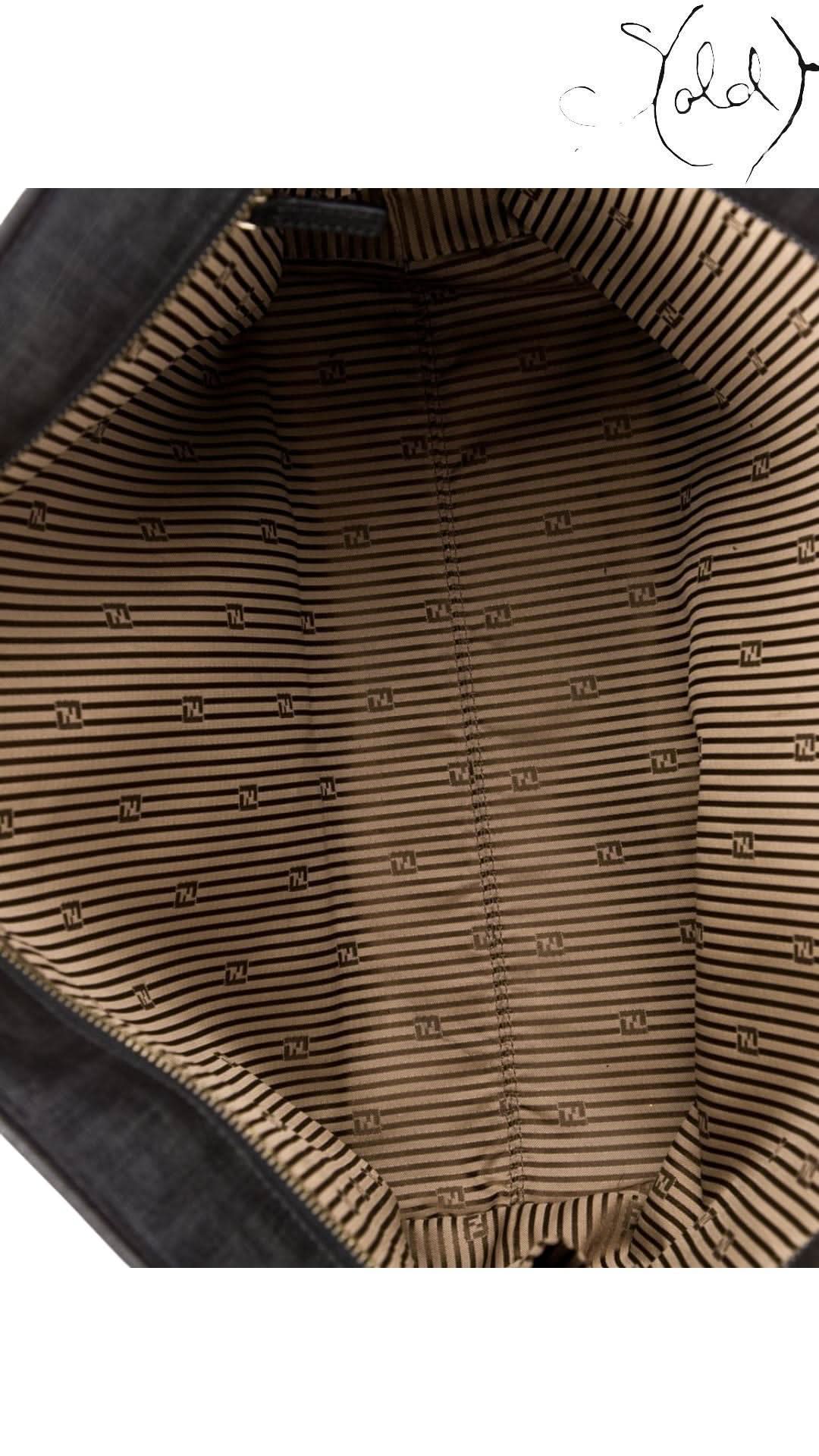 Fendi Zucca Beijing Limited Edition Roll Tote 2000s | Sold AttireRoll ToteFendiSold Attire