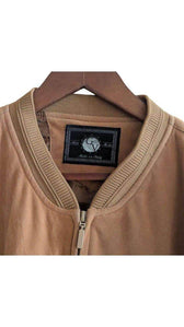 Giorgio Vintage Bomber Jacket – Casual Elegance, Back view | Sold Attire