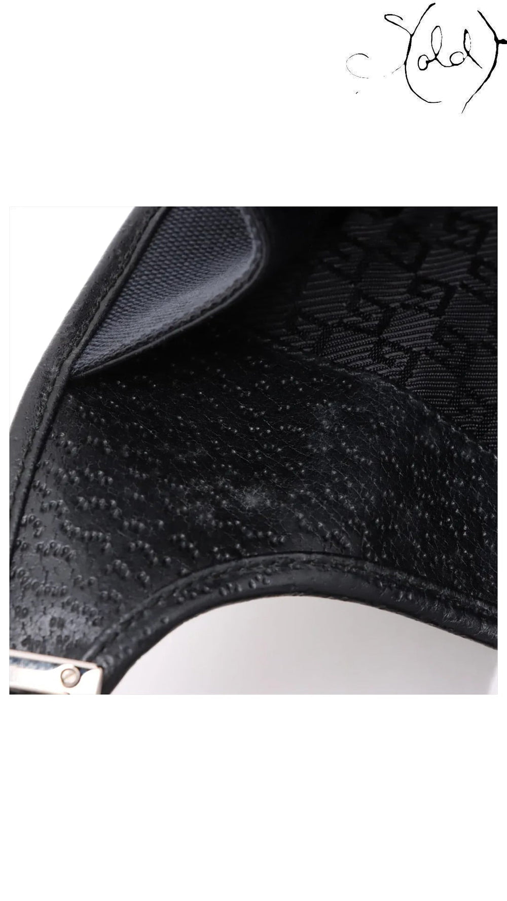 gucci jackie navy black canvas, detail view 11