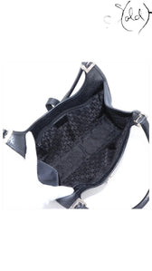 gucci jackie navy black canvas, detail view 6