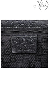 gucci jackie navy black canvas, detail view 8