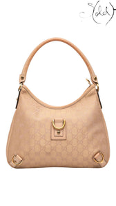 Gucci GG Canvas Abbey D Ring Shoulder Bag, Authenticated Pre-Owned | Sold Attire