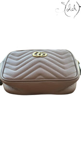 GUCCI GG MARMONT CAMERA BAG – DUSTY ROSE | SOLD ATTIRE, Base view | Sold Attire