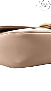 Gucci GG Marmont Super Mini Shoulder Bag Porcelain Rose 2020s, Base view | Sold Attire