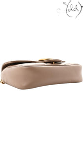 Gucci GG Marmont Super Mini Shoulder Bag Porcelain Rose 2020s, Detail view | Sold Attire
