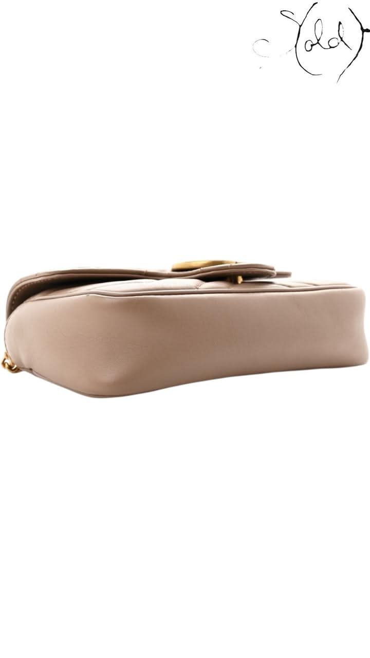 Gucci GG Marmont Super Mini Shoulder Bag Porcelain Rose 2020s | Sold AttireShoulder BagGucciSold Attire