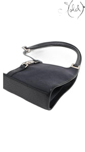 gucci jackie navy black canvas, detail view 2