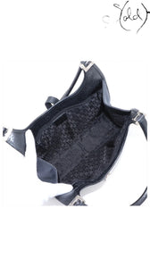 gucci jackie navy black canvas, detail view 6