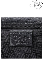 gucci jackie navy black canvas, detail view 8