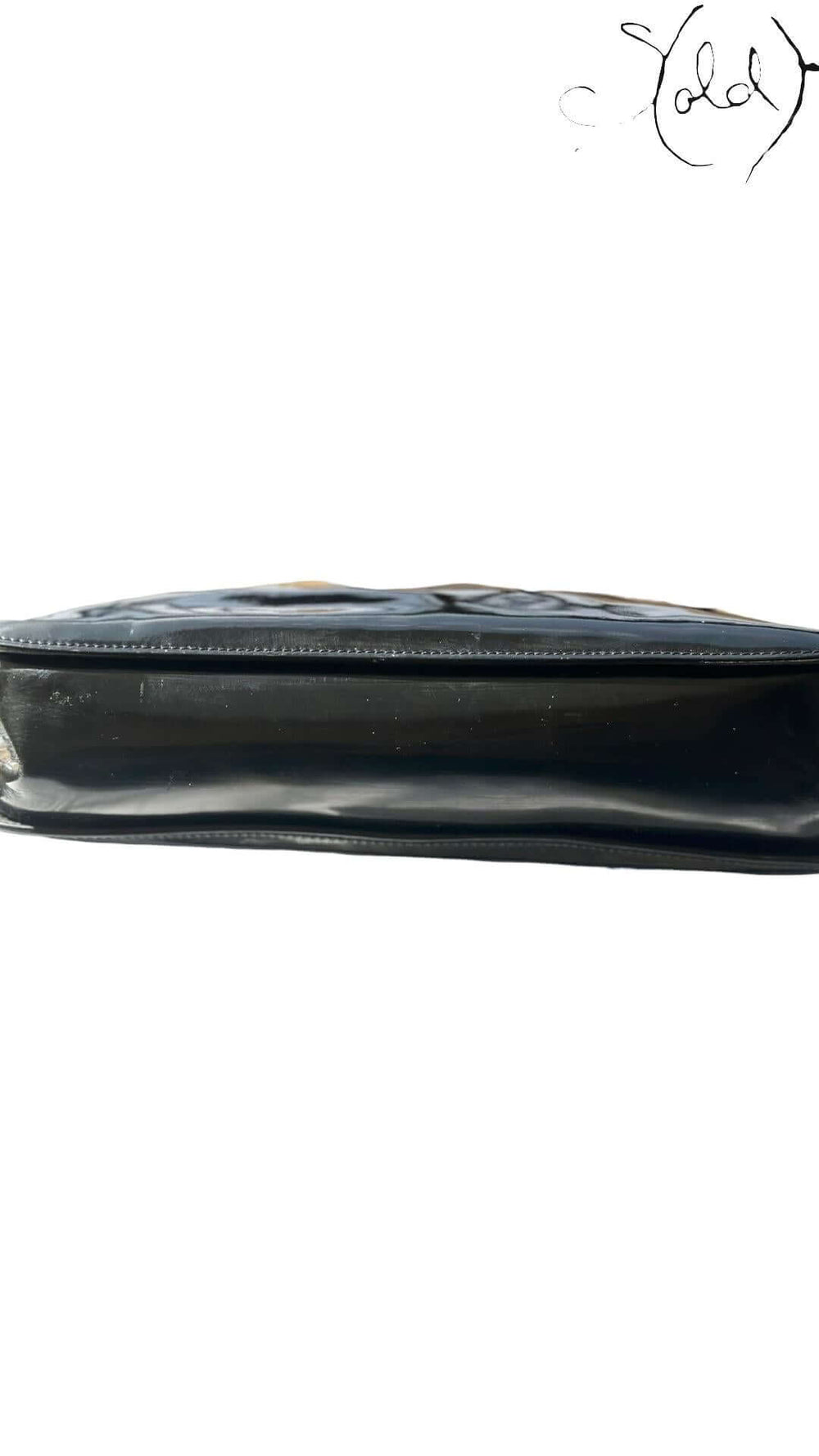 GUCCI Jackie Tom Ford Patent Black– Y2K Revival, Strap detail | Sold Attire
