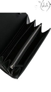 Gucci Mini Dionysus Leather Clutch Black, Detail view | Sold Attire