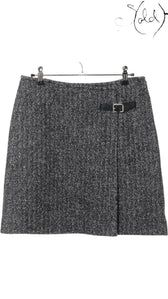 Gucci Herringbone Wool Skirt - Italian Craft, Authenticated Pre-Owned | Sold Attire