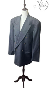 Hugo Boss Al Capone Suit Virgin Wool EU50 Vintage Classic, Back view | Sold Attire
